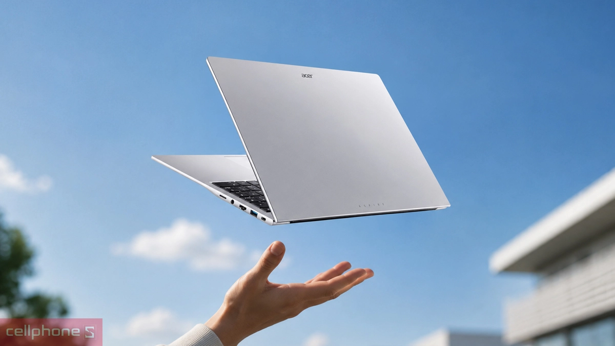 Thiết kế laptop Acer Aspire Lite 16 AI AL16-71P-582Q