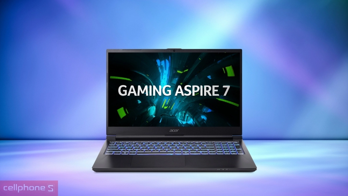 Màn hình và chất lượng hiển thị của laptop Acer Gaming Aspire 7 A715-59G-78WG