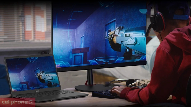 Hiệu năng xử lý của laptop Acer Gaming Aspire 7 A715-59G-57TU