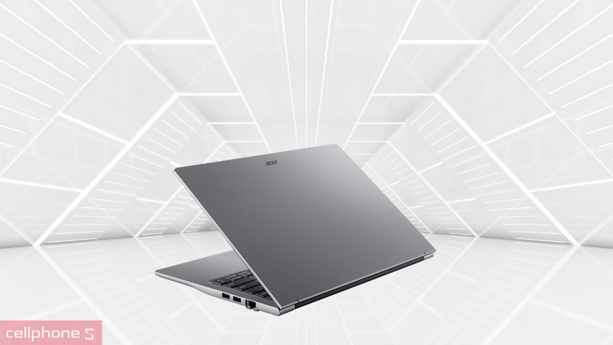 Trọng lượng nhẹ, dễ di chuyển của Laptop Acer Aspire Go 14 AG14-I71M-50AL