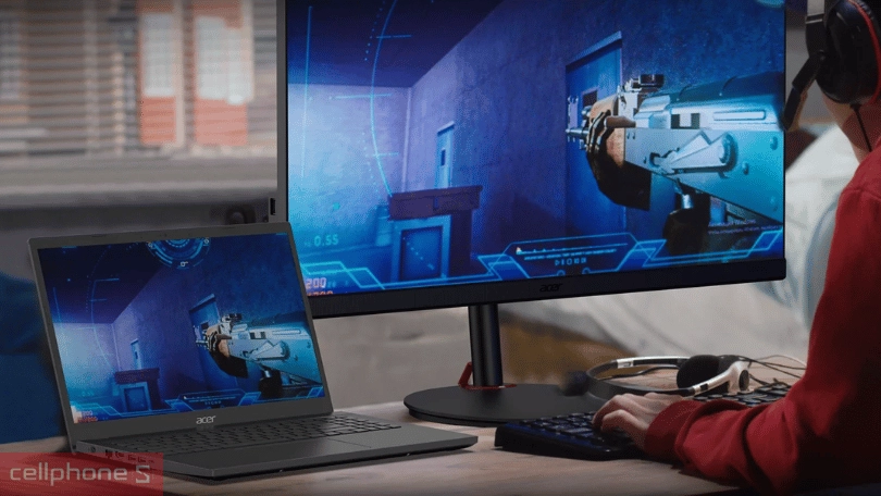 Thiết kế laptop Acer Aspire 7 A715-76G-55T6