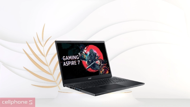 Laptop Acer Aspire 7 Gaming A715 76G 59MW i5 chất lượng, ấn tượng từ thiết kế tới hiệu năng
