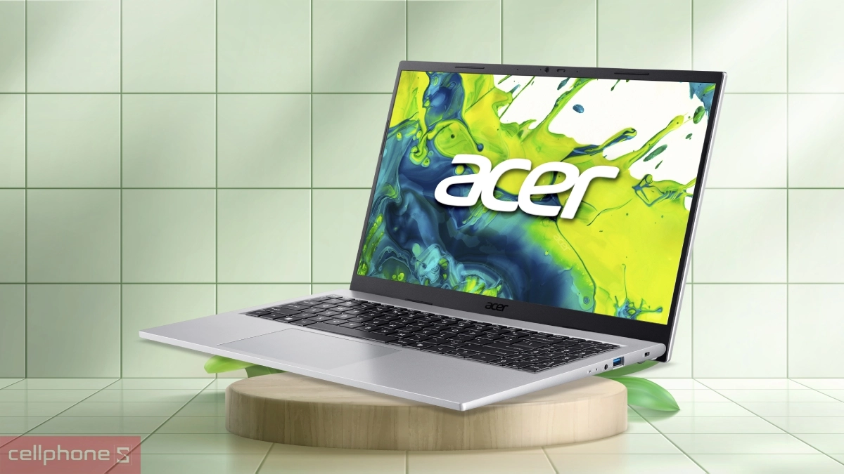Hiệu năng mạnh mẽ của laptop Acer Aspire Go 15 AG15-72P-54GY