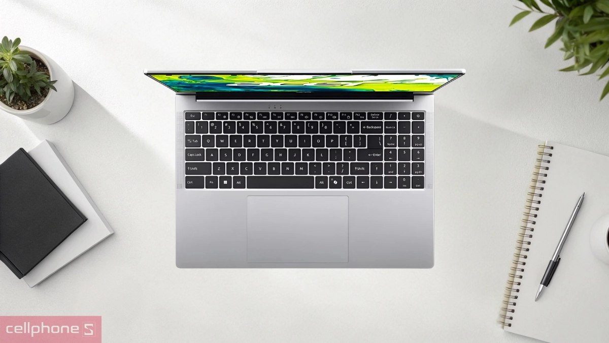 Hiệu năng AI vượt trội của laptop Acer Aspire Lite 16 AI AL16-71P-71WU