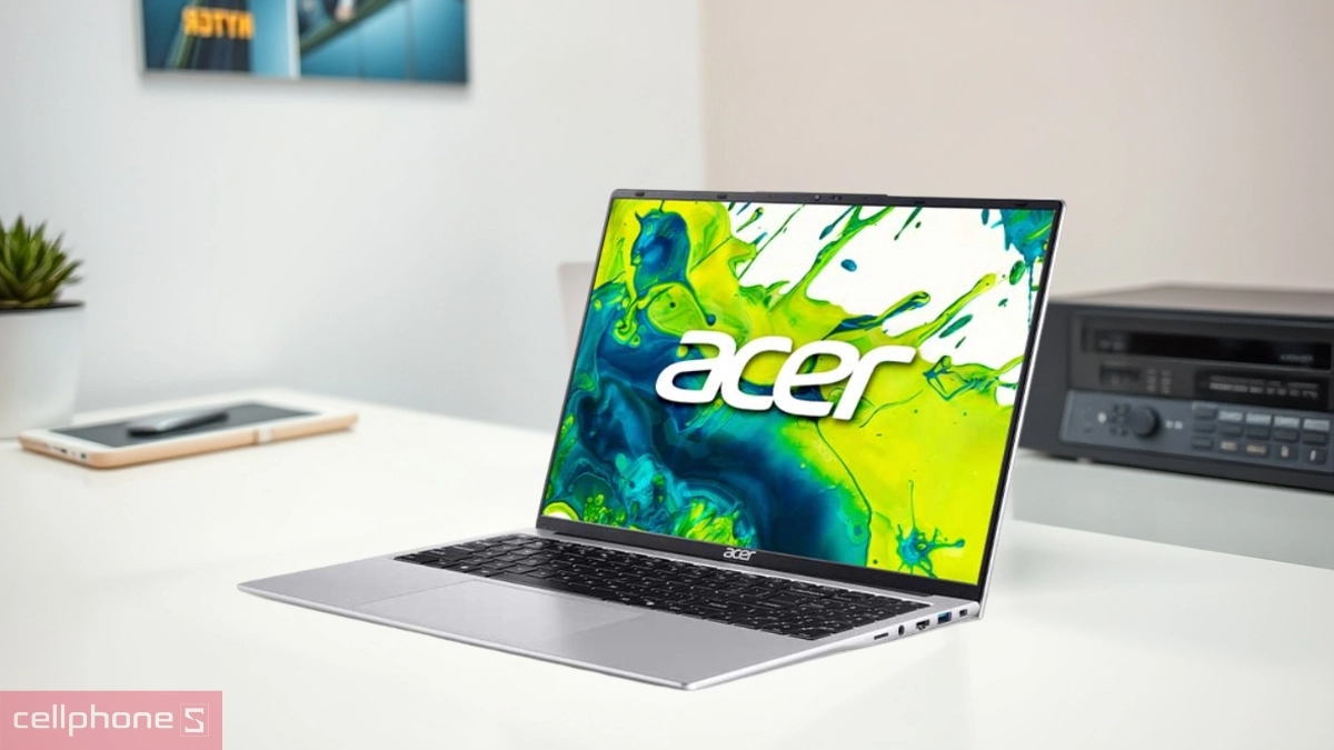 Bộ nhớ RAM, ổ cứng của laptop Acer Aspire Lite 16 AI AL16-71P-71WU