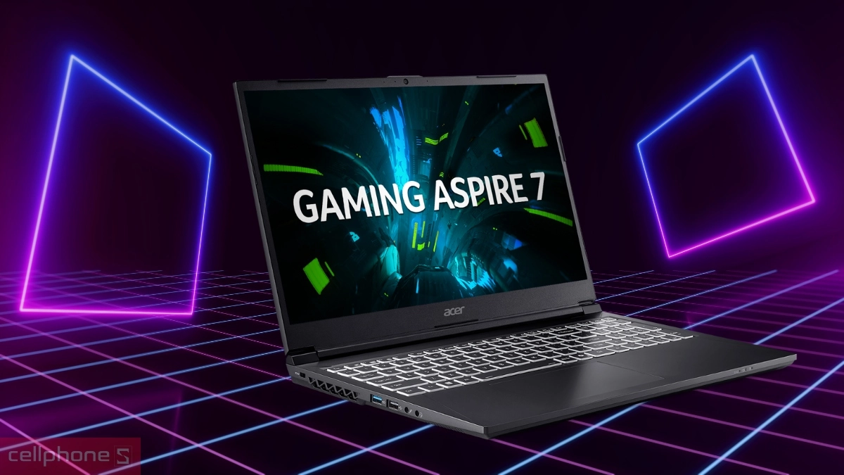 Thiết kế Acer Gaming Aspire 7 A715-59G-55MD
