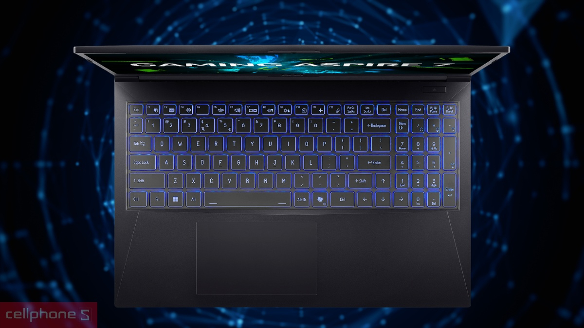 Bàn phím Acer Gaming Aspire 7 A715-59G-55MD