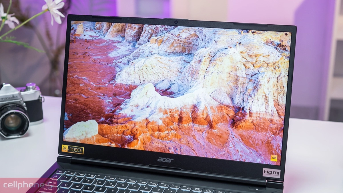 Màn hình, tần số quét của laptop Acer Gaming Aspire 7 A715-59G-73LB