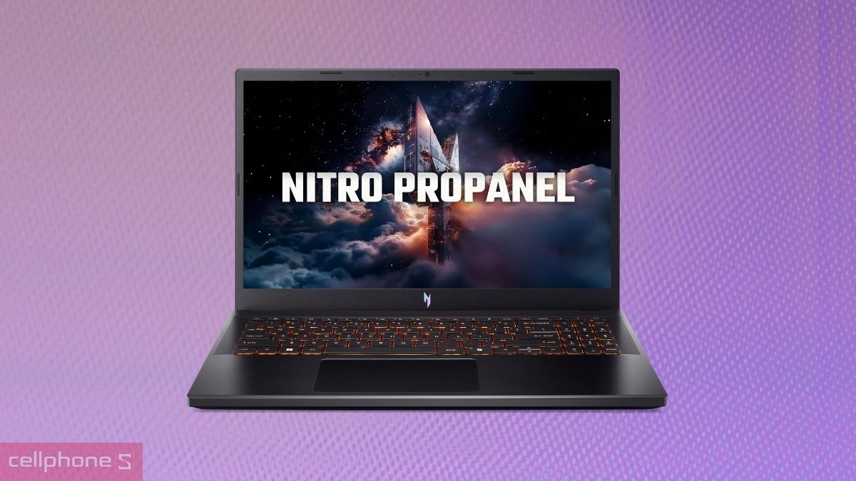 Hiệu năng laptop Acer Gaming Nitro ProPanel ANV15-42-R5EF