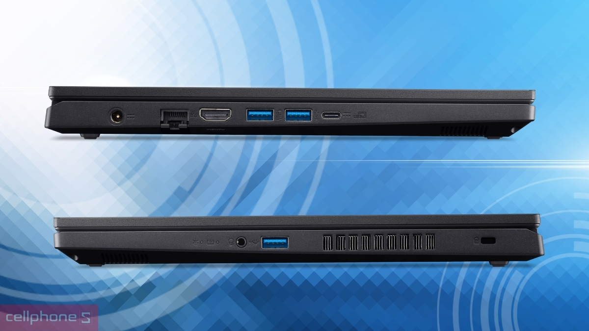Cổng kết nối laptop Acer Gaming Nitro ProPanel ANV15-42-R5EF