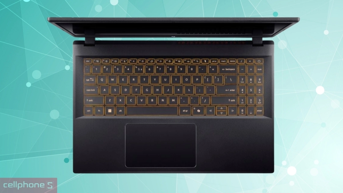 Thiết kế laptop Acer Gaming Nitro ProPanel ANV15-52-50RB