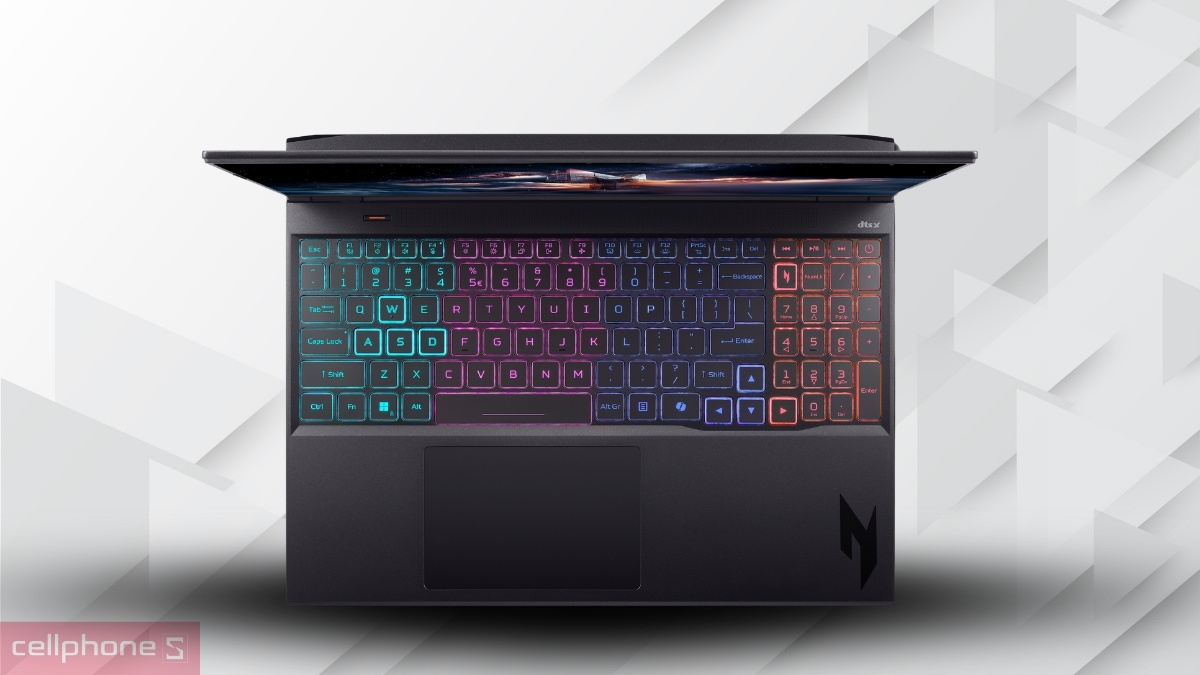 Thiết kế laptop Acer Gaming Nitro 16 AI ProPanel AN16S-61-R193