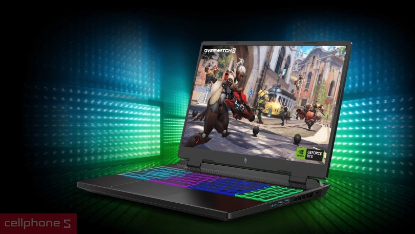 Thiết kế laptop Acer Gaming Nitro 16 Phoenix AN16-41-R50Z