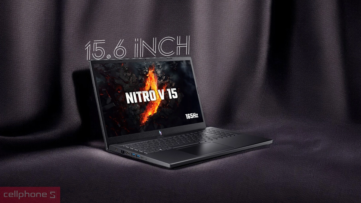 Tần số quét, chất lượng hiển thị của laptop Acer Gaming Nitro V 15 ANV15-41-R732