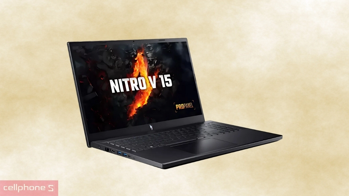 Bộ nhớ RAM, ổ cứng của laptop Acer Gaming Nitro V 15 ProPanel ANV15-41-R0FE