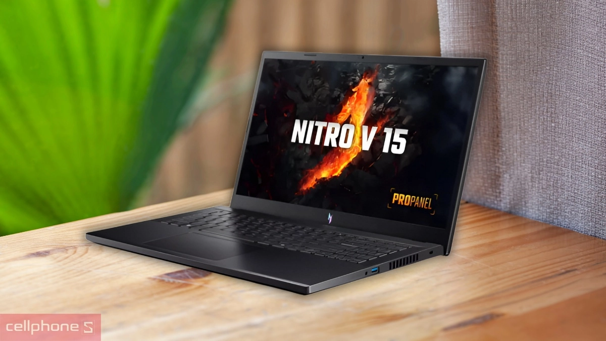 Hiệu năng xử lý đỉnh cao của laptop Acer Gaming Nitro V 15 ProPanel ANV15-41-R7CR