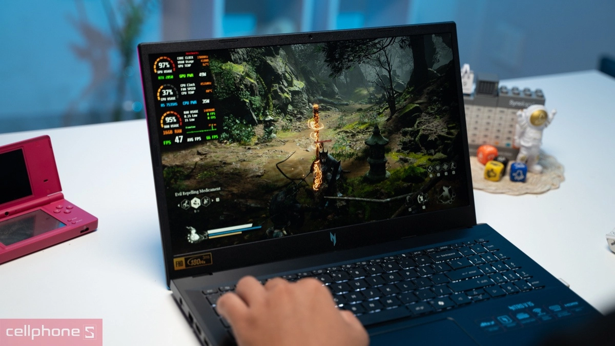 Hiệu năng xử lý đỉnh cao của laptop Acer Gaming Nitro V 15 ProPanel ANV15-41-R7CR