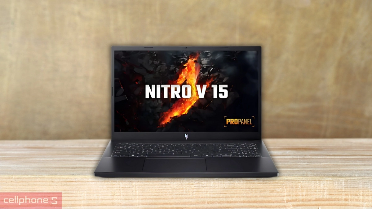 Màn hình, tần số quét của laptop Acer Gaming Nitro V 15 ProPanel ANV15-41-R7CR