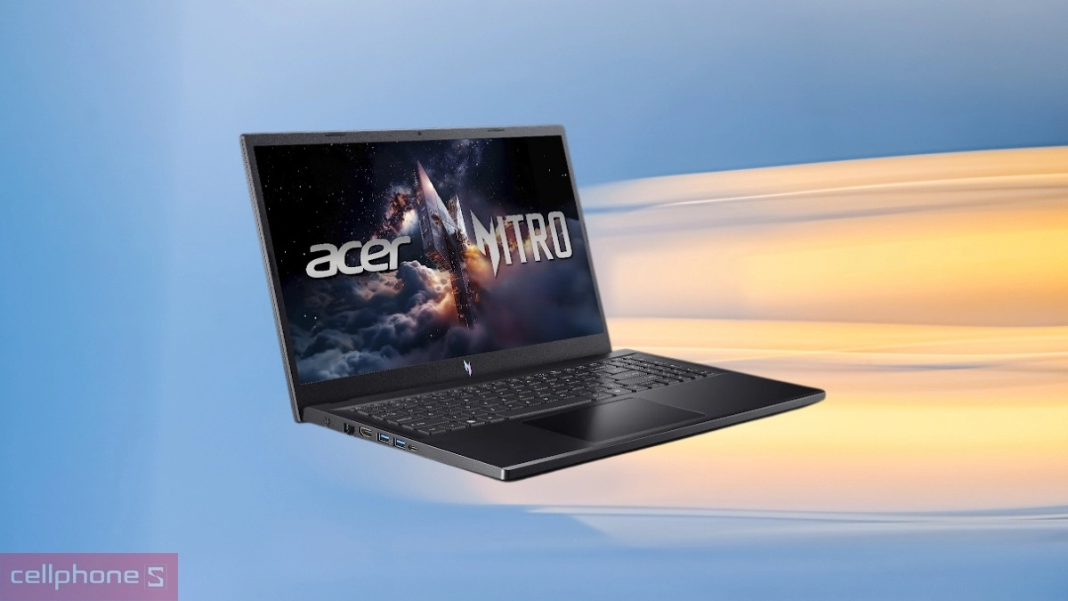 Bộ nhớ RAM, ổ cứng của laptop Acer Gaming Nitro V 15 ProPanel ANV15-52-59AA