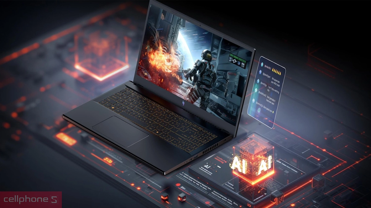 Cấu hình laptop Acer Gaming Nitro V 15 ProPanel ANV15-52-59RR