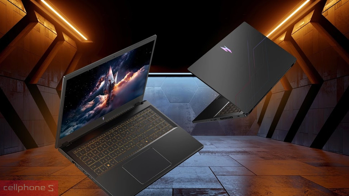 Thiết kế laptop Acer Gaming Nitro V 15 ProPanel ANV15-52-59RR