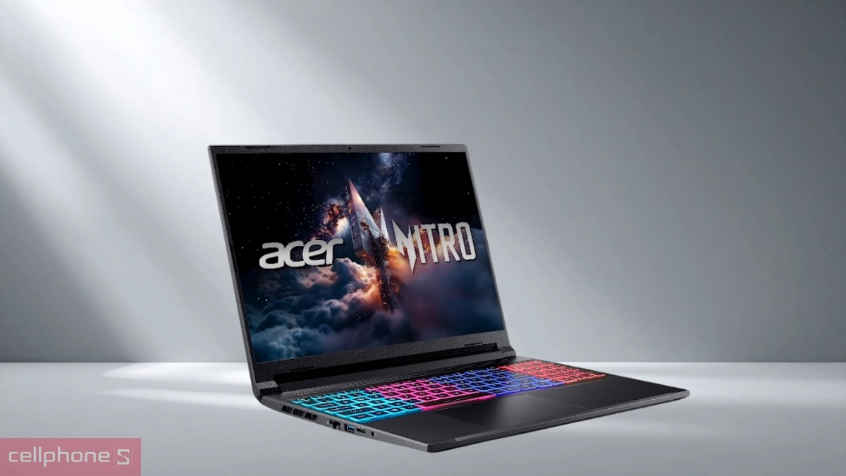 Bộ nhớ RAM, ổ cứng của laptop Acer Gaming Nitro V 16S ProPanel ANV16S-41-R337