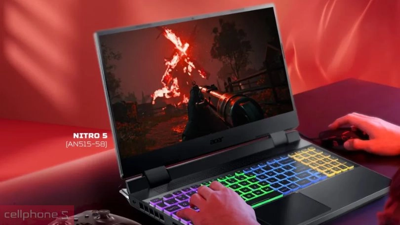 Ổ cứng laptop Gaming Acer Nitro 5 Tiger AN515 58 50D2