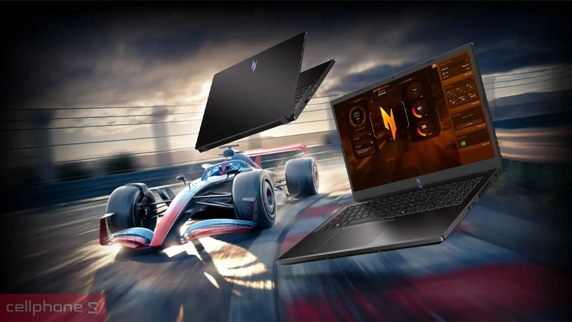 Thiết kế laptop gaming Acer Nitro V 15 ProPanel ANV15-51-534U