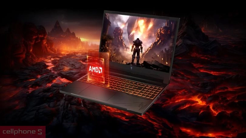 CPU, card đồ hoạ của laptop gaming Acer Nitro V ANV16-41-R36Y