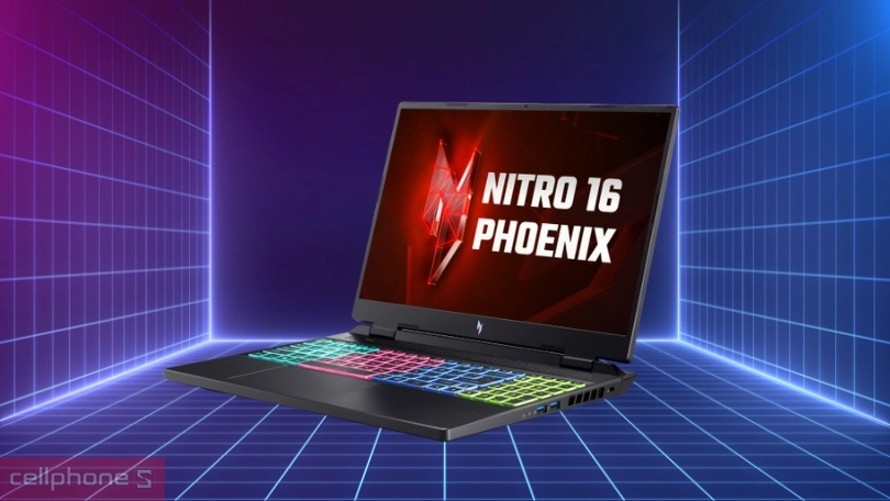 RAM và ổ cứng laptop Gaming Acer Nitro V ANV16-41-R7EN