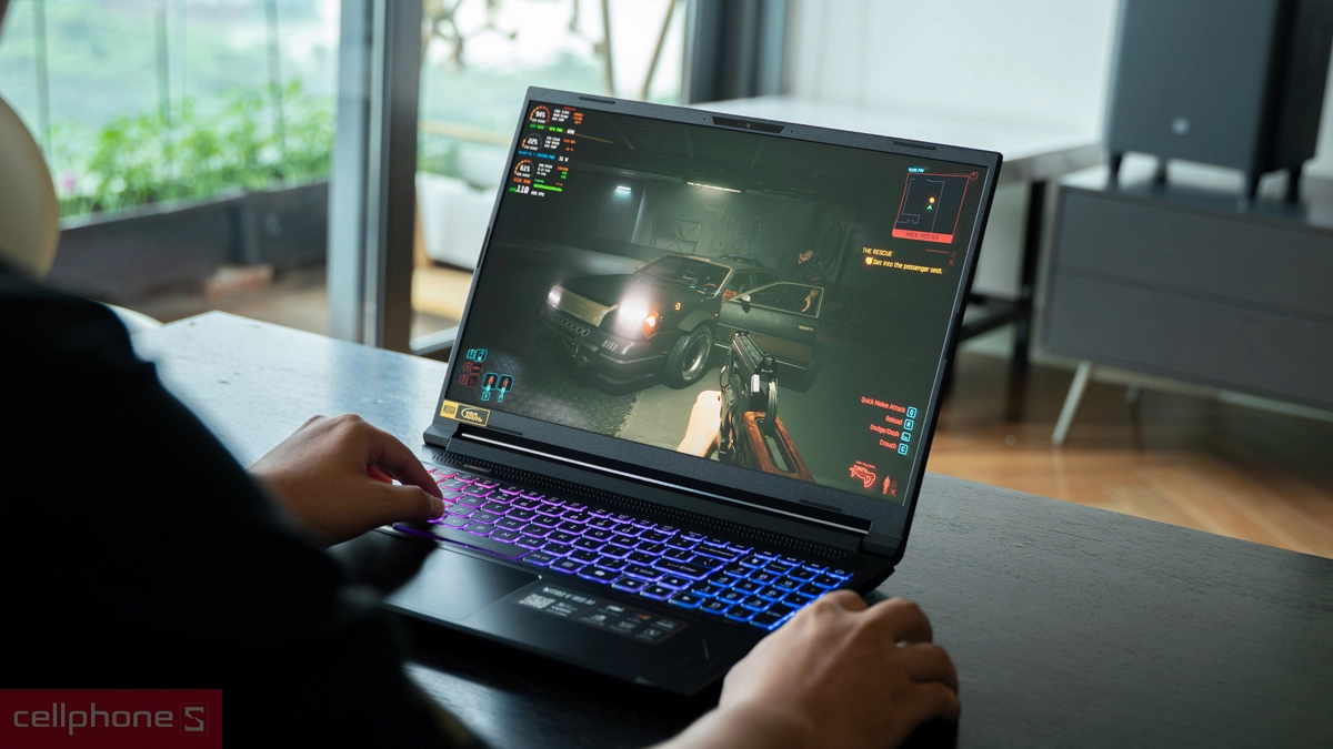 Cấu hình laptop Nitro ProPanel