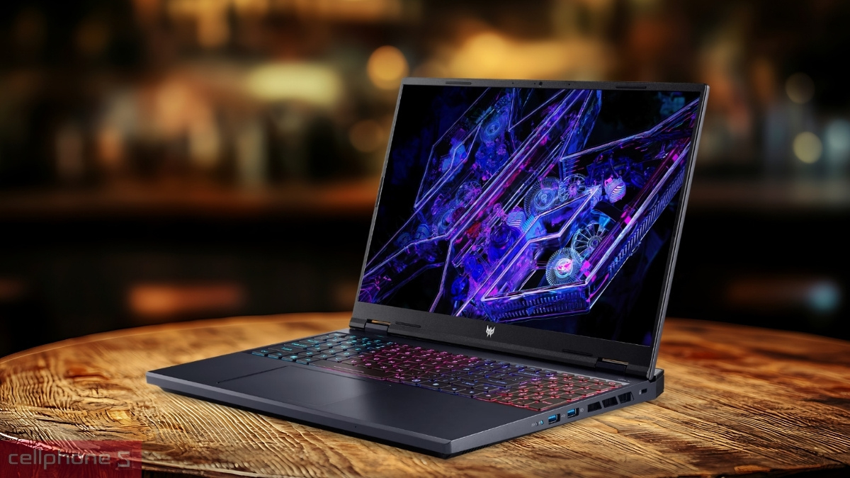 Acer Predator Helios Neo 16 trang bị pin Lithium-ion 4 cell dung lượng 92Wh