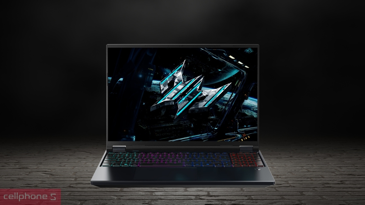Acer Predator Helios Neo 16 tích hợp RAM DDR5 32GB và SSD tốc độ cao