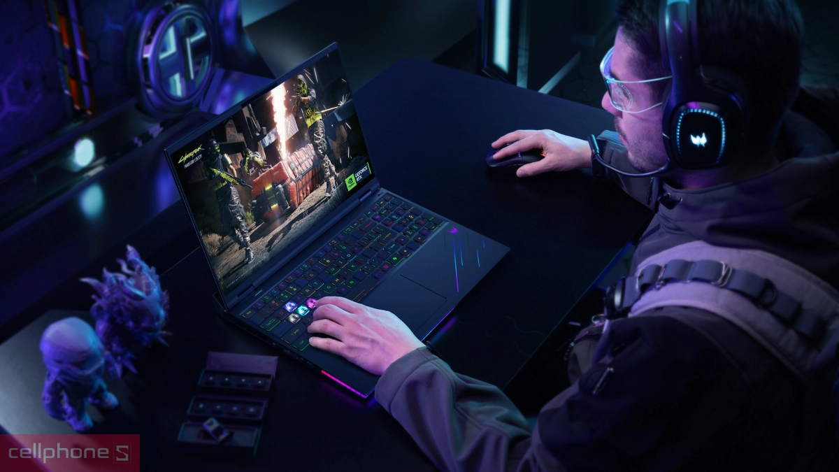 So sánh laptop Acer Gaming Predator Helios 16 AI PH16-73-93HD