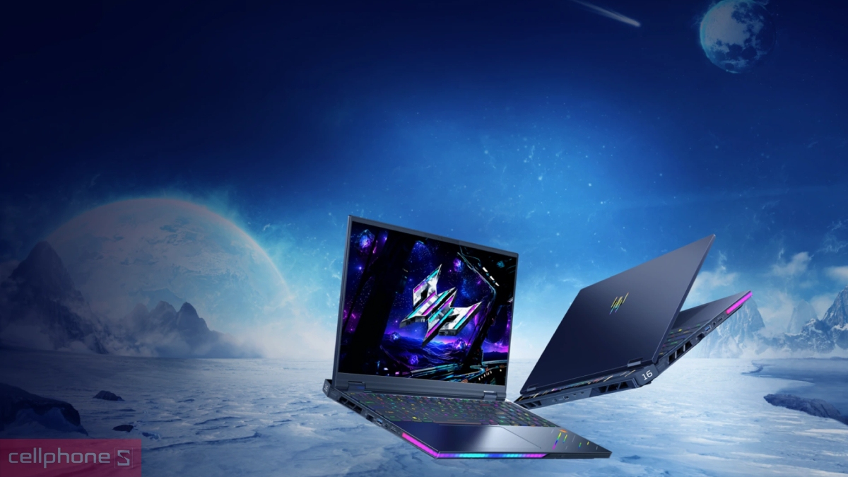 Thiết kế CPU laptop Acer Gaming Predator Helios 16 AI PH16-73-950C