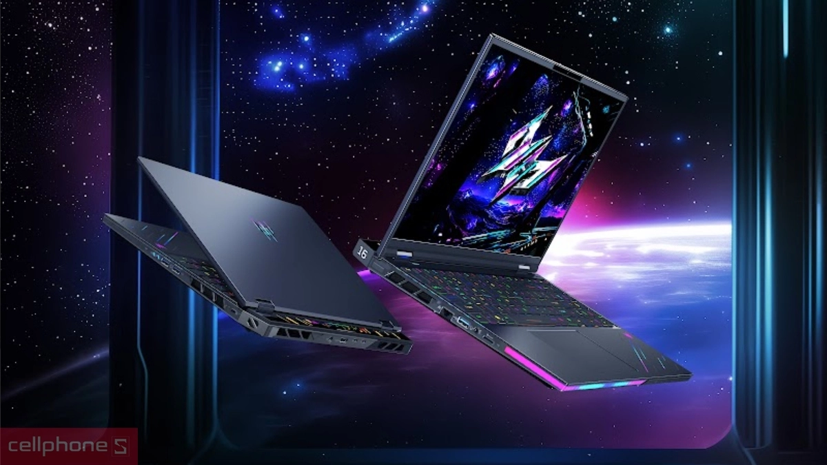 Tần số quét CPU laptop Acer Gaming Predator Helios 16 AI PH16-73-950C