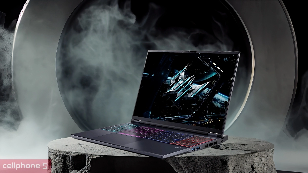 CPU - Card đồ hoạ - Tản nhiệt của laptop Acer Gaming Predator Helios Neo 16 AI PHN16-73-98S4