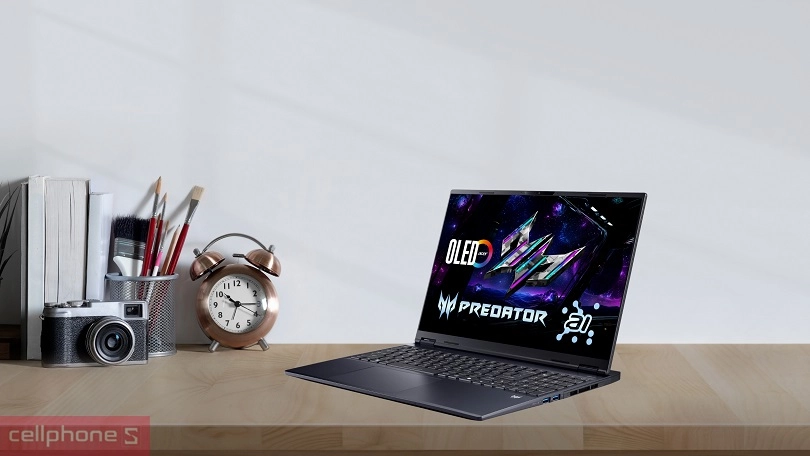 Bộ nhớ RAM và ổ cứng của laptop Acer Gaming Predator Helios Neo 16S AI PHN16S-71-94T0