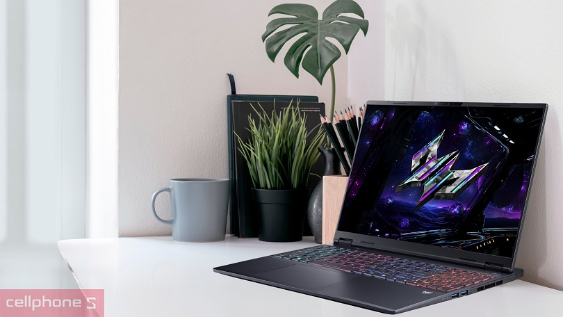 Chất lượng âm thanh của laptop Acer Gaming Predator Helios Neo 16S AI PHN16S-71-94T0