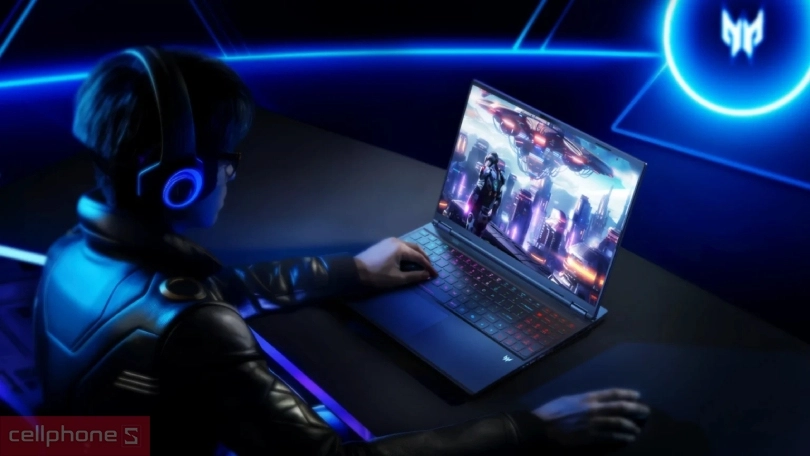 Hiệu năng xử lý của laptop Acer Gaming Predator Helios Neo 16S AI PHN16S-71-95MS