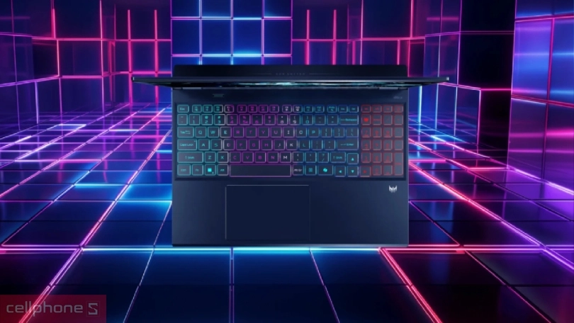 Thiết kế laptop Acer Gaming Predator Helios Neo 16S AI PHN16S-71-95MS
