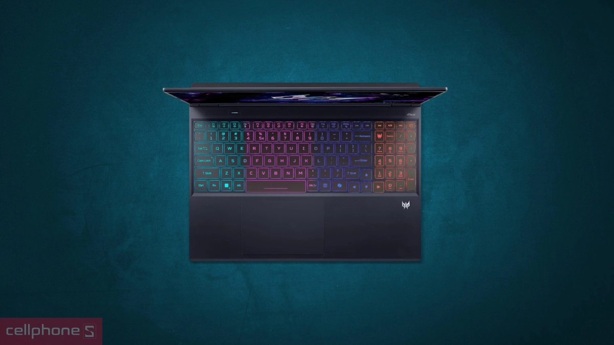 Thiết kế laptop Acer Predator Helios Neo 16S PHN16S-I51-98CX