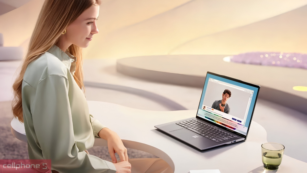 Acer Swift 14 mỏng nhẹ tích hợp Snapdragon X Series và công nghệ AI 