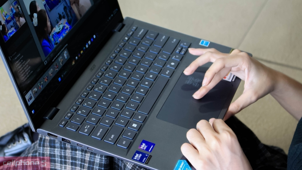 Acer Swift 14 trang bị Snapdragon X Series hỗ trợ đa dạng tác vụ