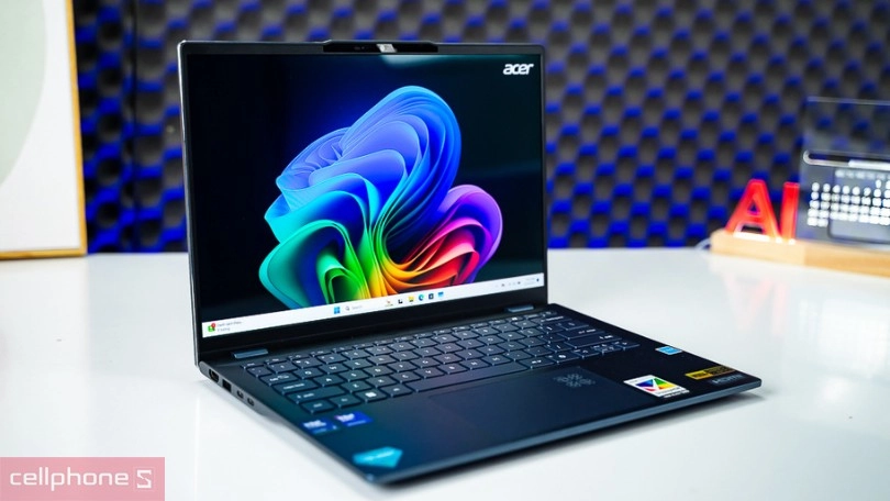 Hiệu năng của laptop Acer Swift 14 AI SF14-51-53P9