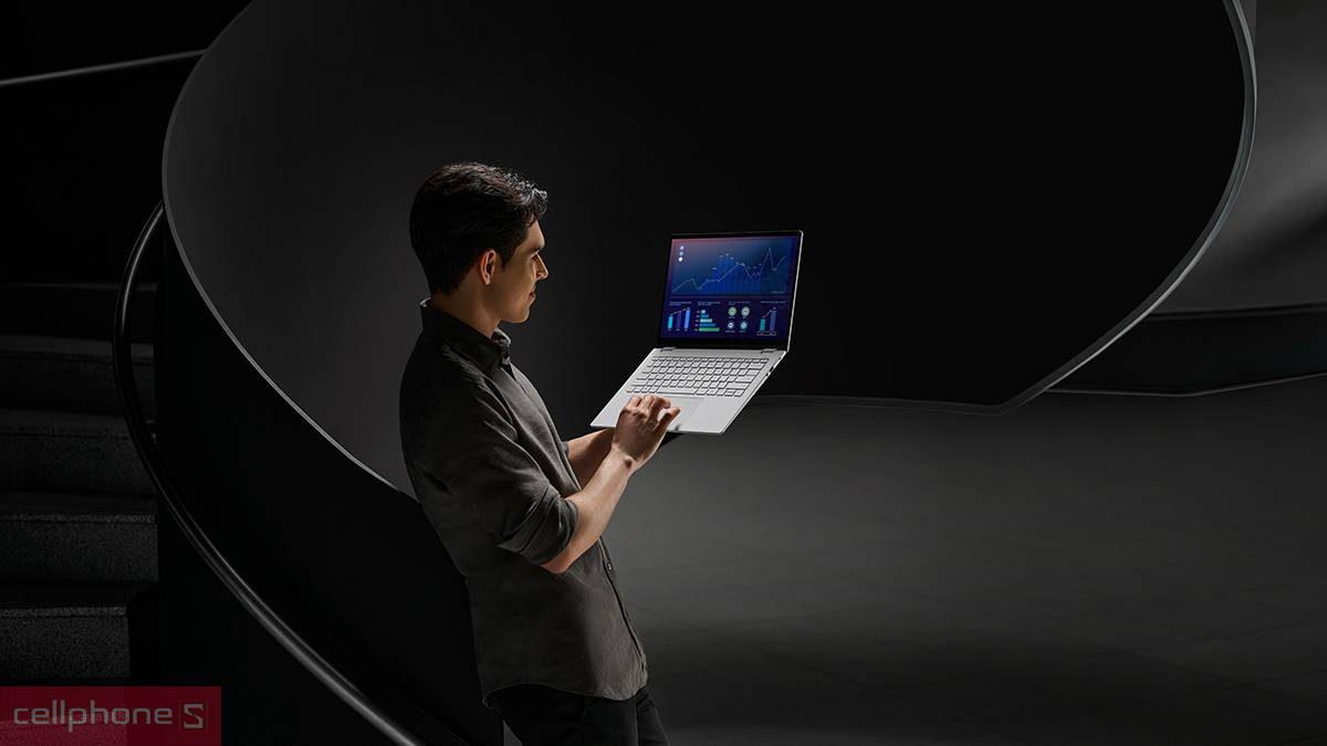 Thời lượng pin laptop Acer Swift Edge 14 AI SFE14-51T-52KD