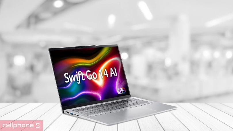 Cấu hình laptop Acer Swift Go 14 AI SFG14-74-58FJ