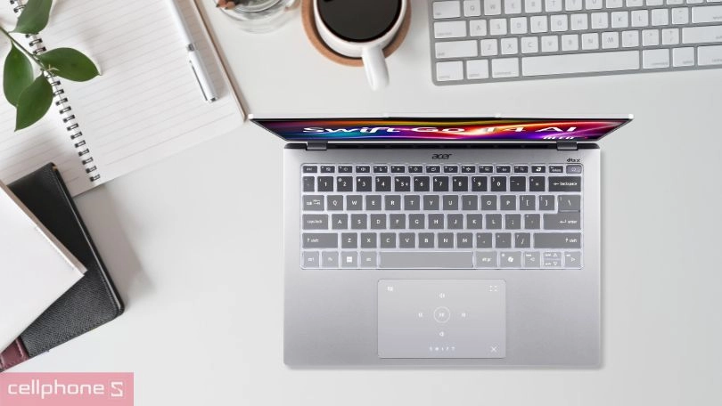 Cấu hình laptop Acer Swift Go 14 AI SFG14-74-58FJ