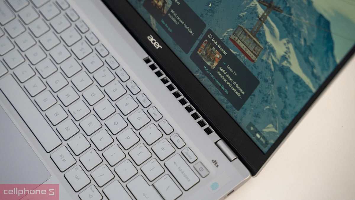 Hiệu năng tính toán và xử lý dồ họa của laptop Acer Swift Go 14 SFG14-41-R251