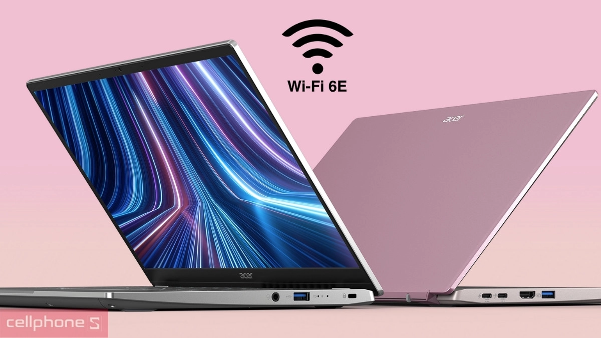 Pin, cổng kết nối của laptop Acer Swift Go 14 SFG14-41-R251